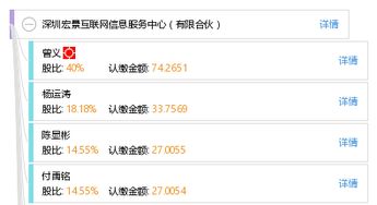 深圳宏景互聯(lián)網信息服務中心有限合伙 軟件開發(fā)服務詳解